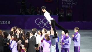 Yuzuru Hanyu GALA finale part PyeongChang Olympic fancam [upl. by Oetsira]