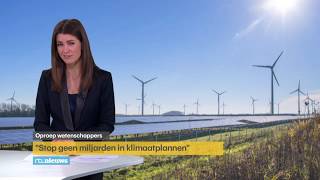 RTL Nieuws 1930 uur 29 december 2018  item klimaatmanifest [upl. by Elwyn]