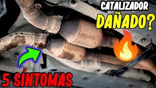 🔥5 SÍNTOMAS y SEÑALES de un CATALIZADOR TAPADO o DAÑADO ⚠ Todo lo que necesitas saber😱😰‼ ASI FALLAN👈 [upl. by Occer]