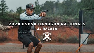 2024 USPSA Handgun Nationals  JJ Racaza [upl. by Yztim]