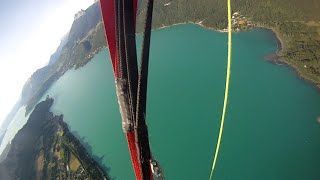 Paragliding Lac de Annecy Rhone Alpes Gleitschirm fliegen in Frankreich [upl. by O'Brien]