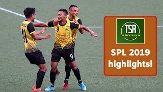 SPL 2019  Nongrim Hills vs Rangdajied United  HIGHLIGHTS  The Sports Room TV [upl. by Labannah]