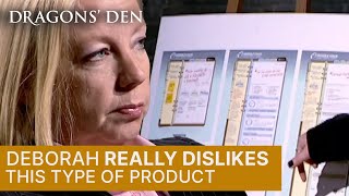 Deborah Voices Her Concern With This Type Of Product  Dragons Den [upl. by Alsworth]