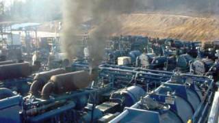 frac pumps throttle up [upl. by Vola]