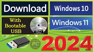 HOW TO DOWNLOAD WINDOWS 1011 ISO 2024  HOW TO MAKE BOOTABLE USB [upl. by Ymled]