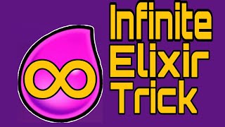 Clash Royale  Infinite Elixir Trick [upl. by Neelahtak910]