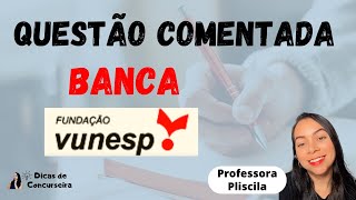 QUESTÃO COMENTADA VUNESP  Formas nominais do verbo [upl. by Peggi51]