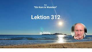 Lektion 312 Ich sehe alle Dinge so wie ich sie haben möchte [upl. by Lynd]