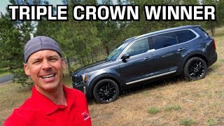 Triple Crown Winner 2020 Kia Telluride on Everyman Driver [upl. by Tewfik]