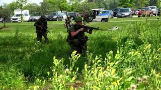 Cantigny Park  Vietnam War Battle Reenactment [upl. by Anaehs]