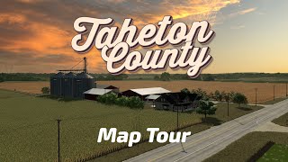 Taheton County from DR Modding is a Beauty  FS22 Map Tour [upl. by Arraeic]