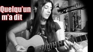 Carla Bruni  Quelquun ma dit rock cover by Alba [upl. by Ulu406]