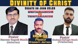 Divinity of Christ  Debate on John 2028  Pr Haroon Yaqoob Masihi VS Pr Shahzad Rafaqat in Urdu [upl. by Weitzman]