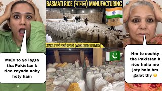 Basmati Rice Manufacturing in India 🇮🇳 VS Basmati Rice Manufacturing in Pakistan 🇵🇰  Pakistani Rea [upl. by Nnyllatsyrc]