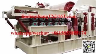 woodbagassebased full automatic chipboardparticle board production line making machine [upl. by Rizan]