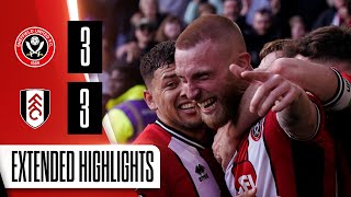 Sheffield United 33 Fulham  Extended Premier League highlights [upl. by Doty]