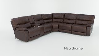 PRODUCT SPOTLIGHT HAWTHORNE 3PC POWER RECLINING SECTIONAL  WGampR Furniture [upl. by Oirasec]