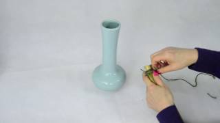 Ikebana Tips by Junko 11 alternatives to kenzan pinholders pt 4 [upl. by Cirillo]