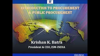 Professional Diploma in Public Procurement PDPP  Module 1 [upl. by Kaiulani]