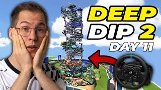 Deep Dip 2  TrackManias Hardest Tower Map  Day 11 [upl. by Octavie]