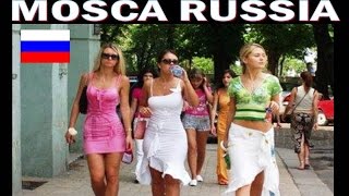 MOSCA RUSSIA  La capitale delle donne più belle al mondo [upl. by Aztin]