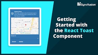Getting Started with the React Toast Component [upl. by Maice]