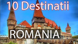 10 Destinatii de vacanță in Romania [upl. by Ardnaik]