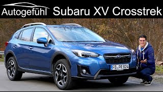 Subaru XV Crosstrek FULL REVIEW allnew generation neu 2019 2018  Autogefühl [upl. by Noillid]