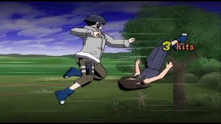 Hanabi Vs Hinata  Naruto Shippuden Ultimate Ninja 5 PS2 [upl. by Munn]