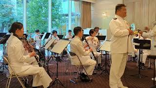 海上自衛隊東京音楽隊 東郷の杜音楽祭 「くろがねの力」【202495】ルアール東郷 [upl. by Aicinod646]