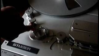 Studer A820 reel to reel tape recorder the best [upl. by Li]