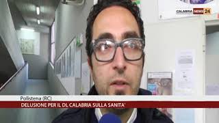 POLISTENA RC DELUSIONE PER IL DL CALABRIA SULLA SANITA [upl. by Loretta]