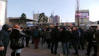 Demo 18012014 Gegen Gefahrengebiet und Themen Rote Flora und Esso Häuser [upl. by Oniliuqnart322]