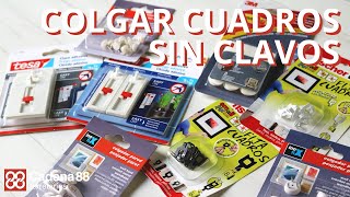 Colgar cuadros sin clavos es posible  Cadena 88 [upl. by Aiuqram]