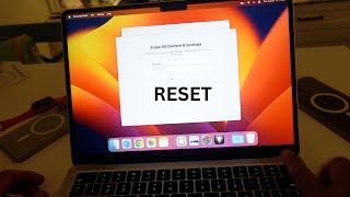 How To Factory Reset Your M2 MacBook Air or any MacBook Air In 2 Minutes [upl. by Renault]