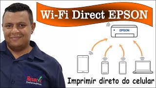 ✅5 Conectar WiFi direct Epson L396 Imprimir direto do celular sem roteador [upl. by Nessaj]