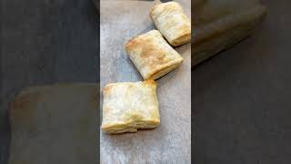 2 ingredient puff pastry dessert dessertrecipes [upl. by Ainalem595]