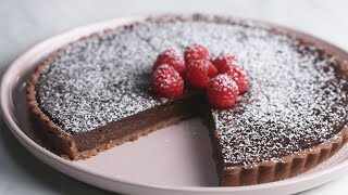 Silkiest Chocolate Tart [upl. by Levi]