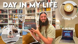 Spend A Day With Me Bookshelf Tour  Books I Want to Read  Reading Vlog [upl. by Tilly]