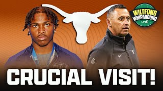 Texas Longhorn Recruiting Intel No 1 WR Makes His Return to Austin  Steve Sarkisian Top Target [upl. by Filahk602]