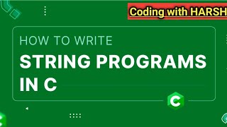 What is string in c programming  string in C  C programming  What is string in C  stringinC [upl. by Dalenna]