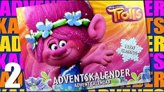 Trolls  Adventskalender 2017 von CRAZE ®  Unboxing amp Review  Teil 02 [upl. by Zrike]