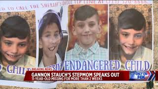 Exclusive Gannon Stauchs stepmother releases statement about boys disappearance [upl. by Laure]