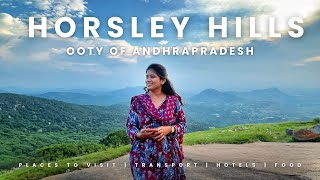 🌿Horsley hills Ooty of Andhrapradesh❄️ Travel vlog  Doctor Bhanu [upl. by Ydnagrub]