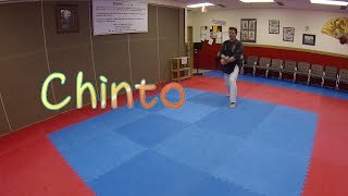 Learn Karate Chinto karate karatekata chinto [upl. by Richel]