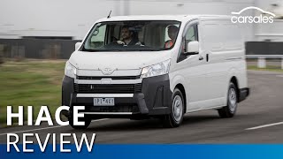 2019 Toyota HiAce Review  carsales [upl. by Gonzalez543]