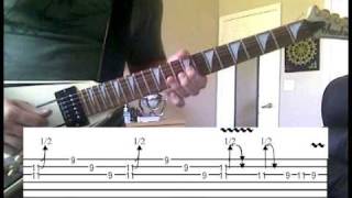 Santeria Solo Lesson amp Cover W TAB [upl. by Glen497]