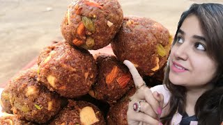 Alsi ki pinni recipe in hindi Flax seeds ladoo recipe  GigglesbyMeenakshi [upl. by Cornelie921]