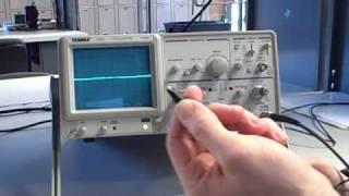 Oscilloscope operation part 2 [upl. by Gillmore]