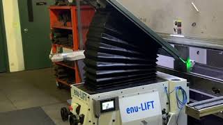 EnuLIFT Press Brake Sheet Follower  Bystronic Xpert 150 [upl. by Oivaf]